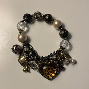 Betsey Johnson animal print bracelet